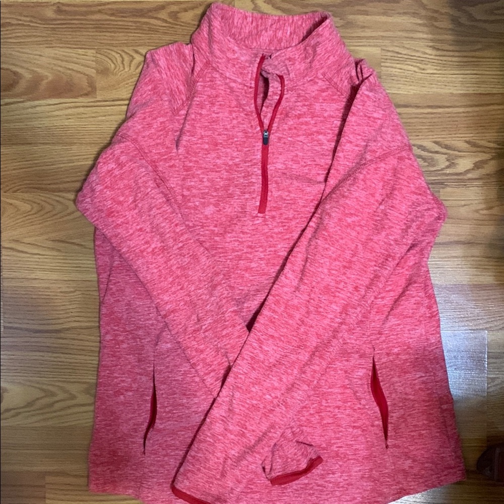 Women's BCG Red Quarter-Zip Pullover